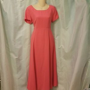 Watermelon Bride's Maid/Prom Dress